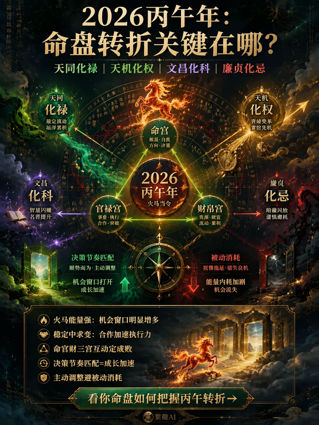 2026年處於穩定與變化交織的轉折期，機會窗口增多但節奏快、幹擾也多，容易在“想行動又怕亂”的矛盾中猶豫或消耗 圖片