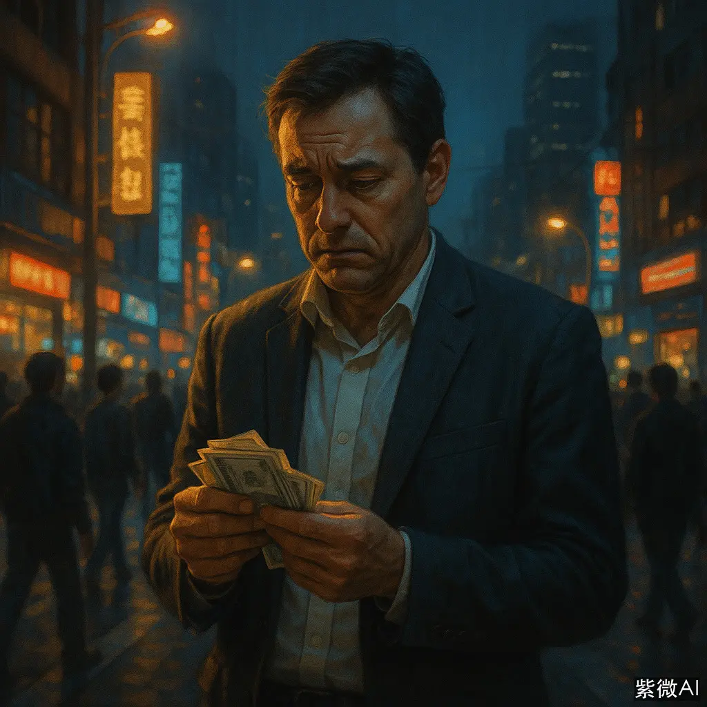 有才华、有原则、愿意服务他人，却财富积累慢、付出与回报长期不成正比的内心疲惫与不甘 图片