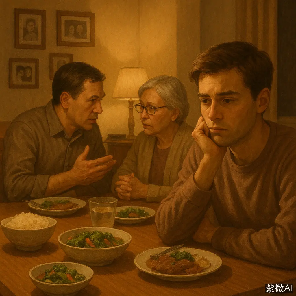 父母溝通方式太直率挑剔，導致家庭氛圍容易爭執，自己既繼承了敏銳分析能力，又在情感上缺乏被溫柔支持的安全感，長大後在關係和重要決定中總是內心糾結 圖片