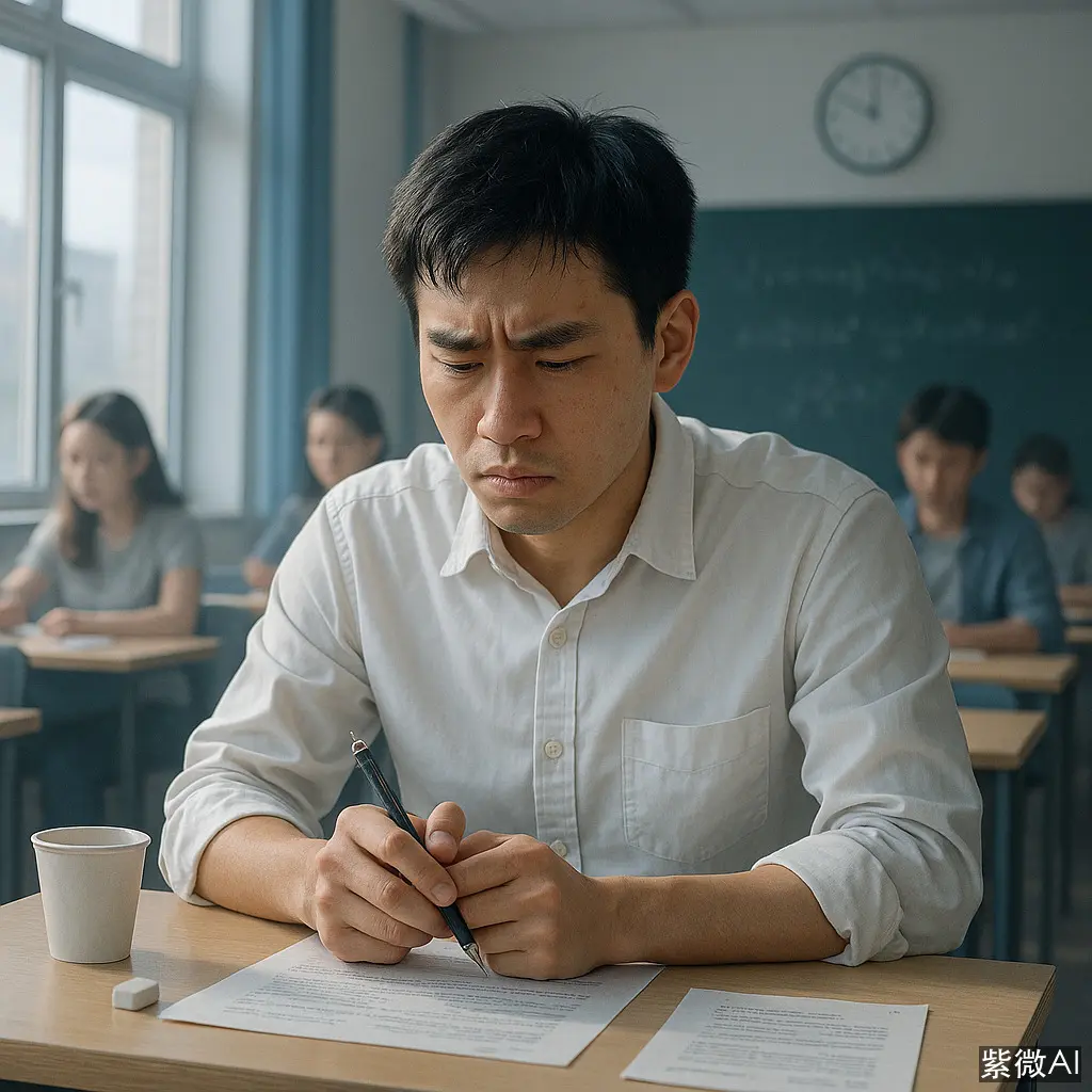平時複習紮實，考試關鍵時刻卻容易緊張迷糊、出現低級失誤，導致成績與真實水平不符，特別後悔 圖片