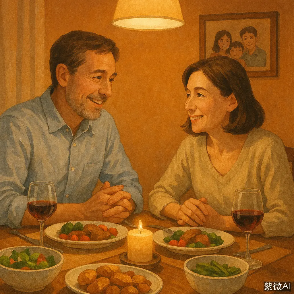 配偶溫和有責任心、關係穩定和諧，但情感表達和主動性偏弱，日子平順卻容易缺乏激情與心動，長期在安心與失落之間拉扯。 圖片