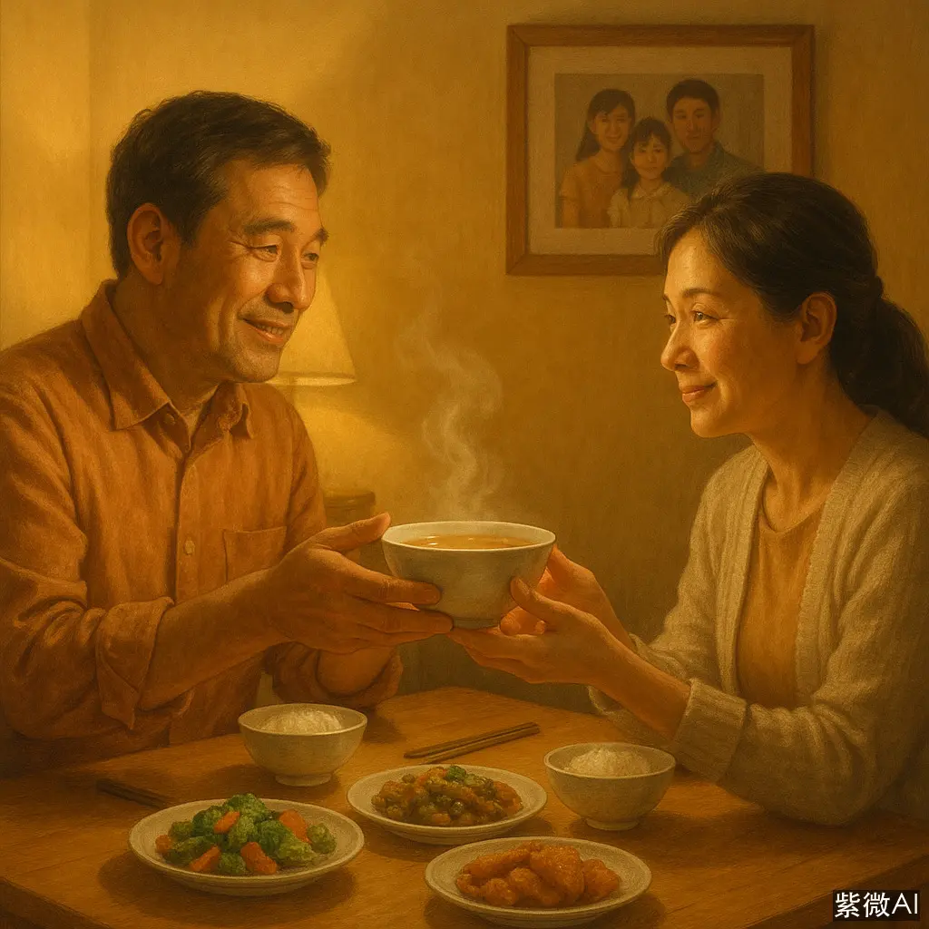 配偶溫和智慧、帶赤子之心帶來初期恩愛溫暖，卻容易因性格、生活節奏差異導致中年聚少離多和情感疏離 圖片