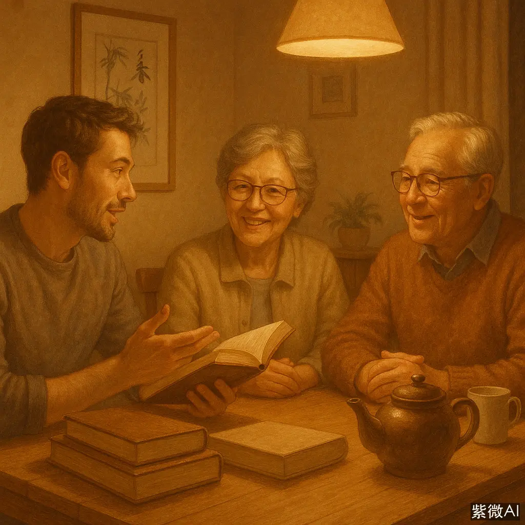 為什麼我和父母之間總是理性溝通多、情感表達少，既想被他們理解又常常覺得有距離？ 圖片