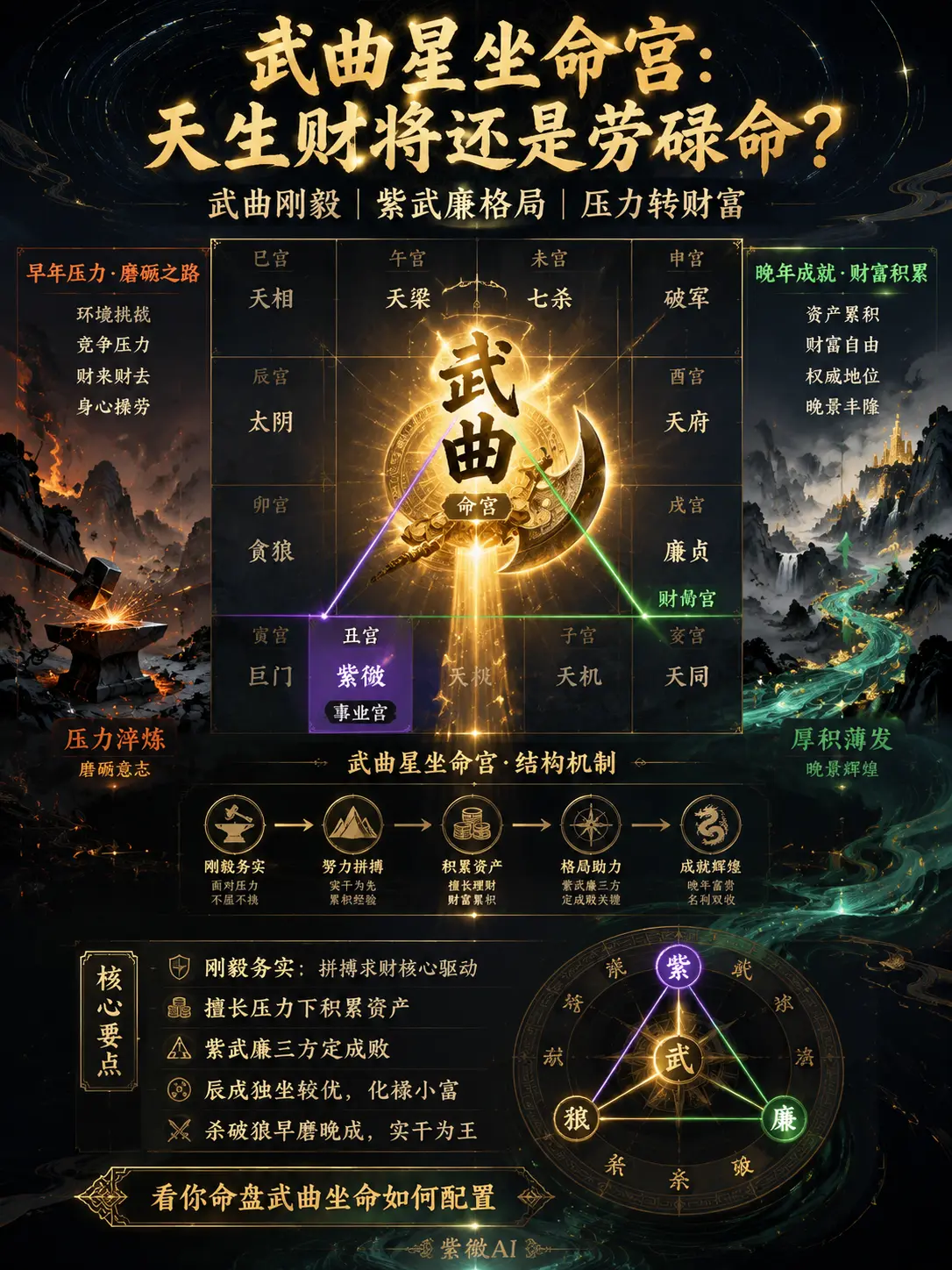 特別能吃苦、責任心重，想靠實幹積累財富和穩定，卻因為太過剛硬容易產生人際摩擦、情緒內耗，長期覺得越拼越累、越孤獨 圖片