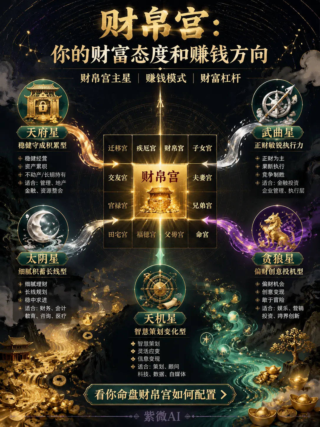 努力賺錢卻總覺得方向不對、來得慢、積累難，不知道自己最適合哪種財富路徑 圖片